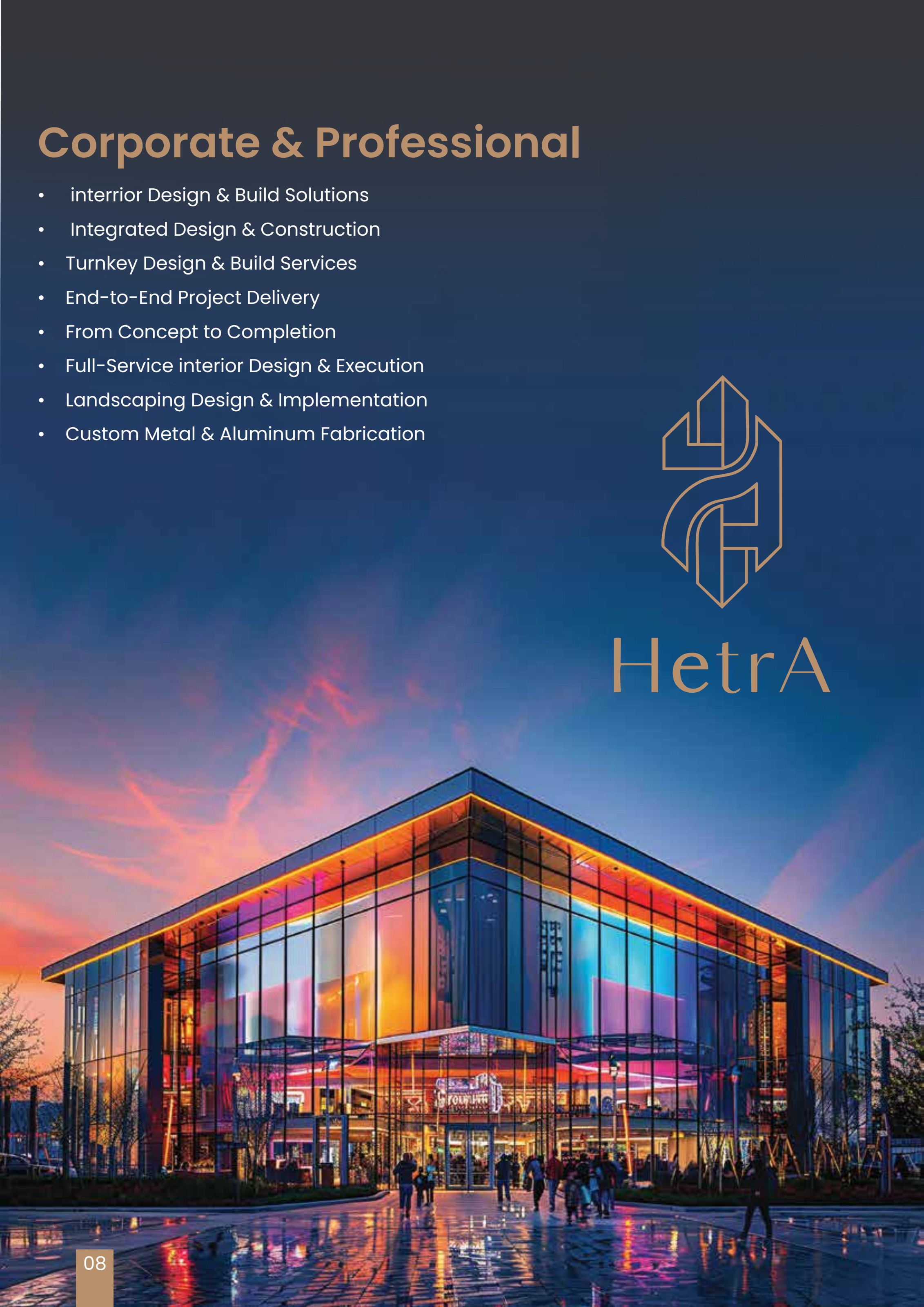 HetrA company profile — page 10: Corporate & Professional
