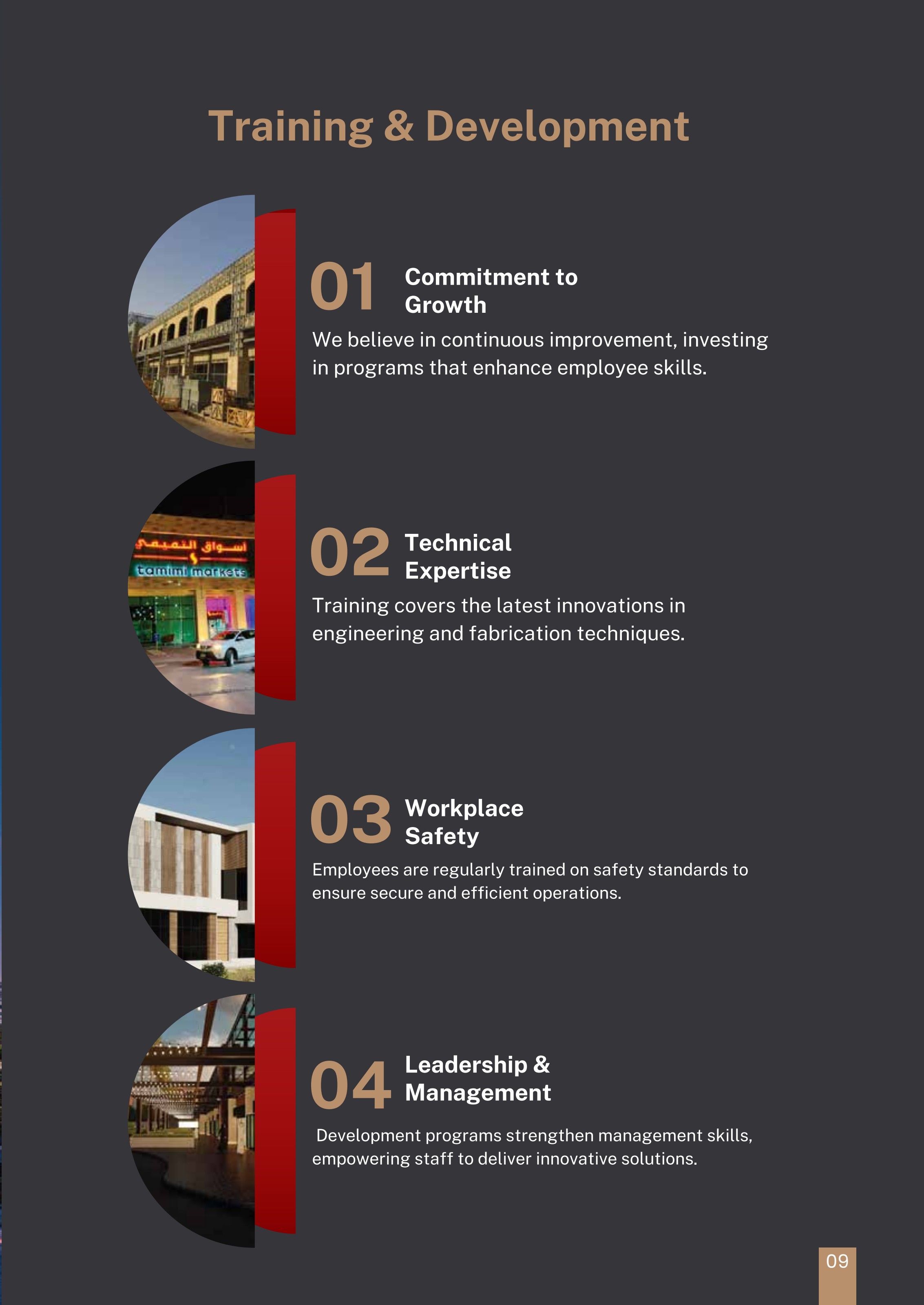 HetrA company profile — page 11: Training & Development