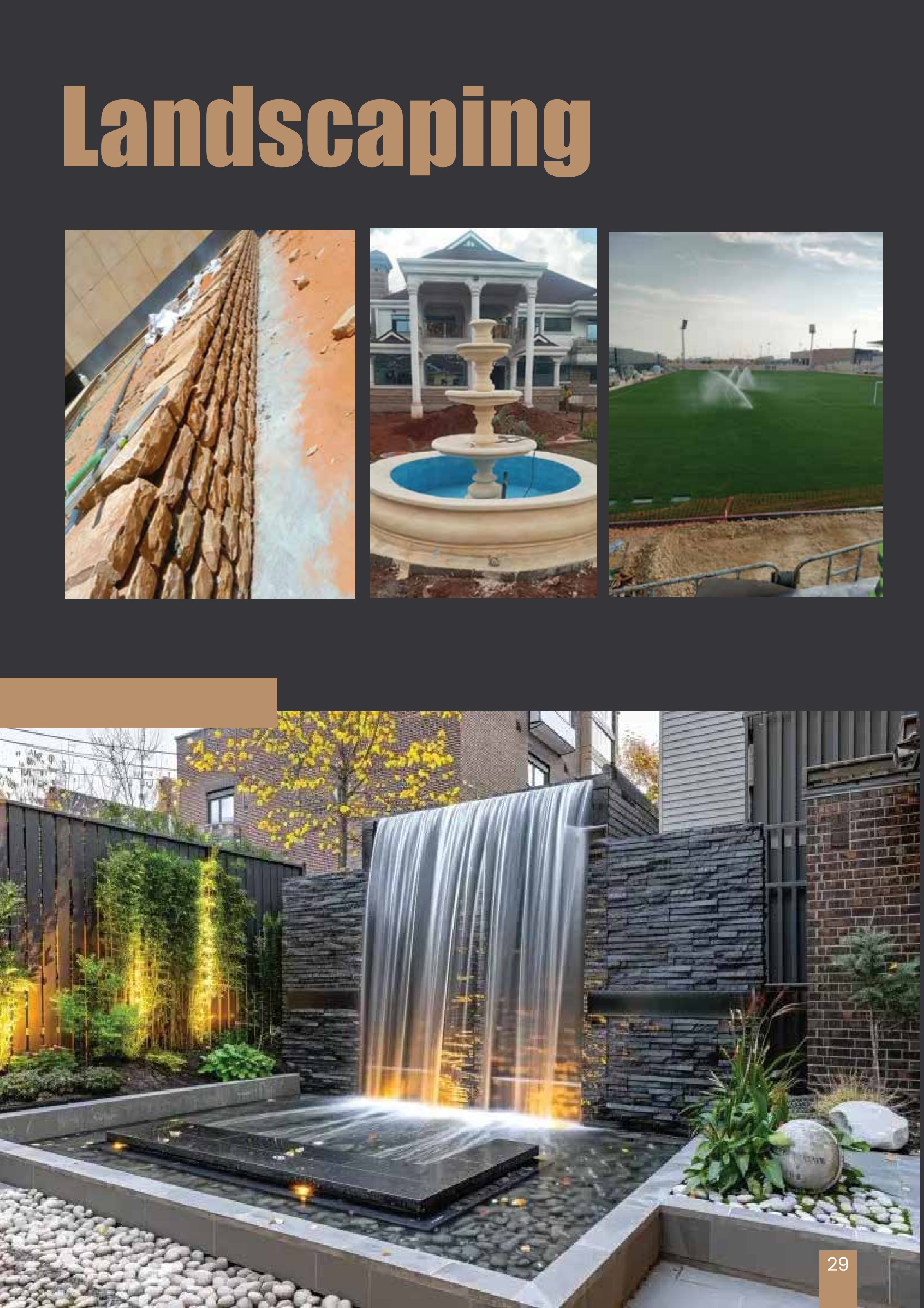 HetrA company profile — page 31: Landscaping
